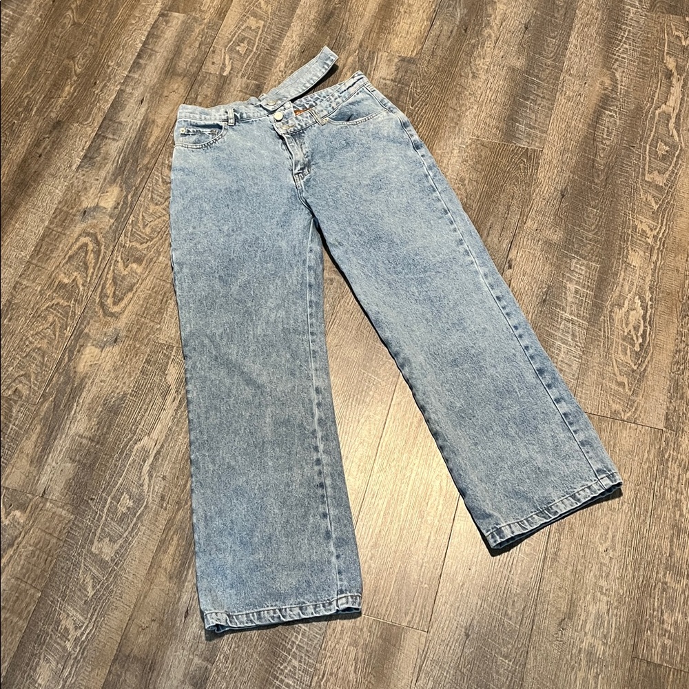 Beige Botany Classic Light Blue Women’s Jeans - Casual Comfort Wide leg